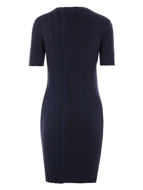 fendi signature logo midi dress